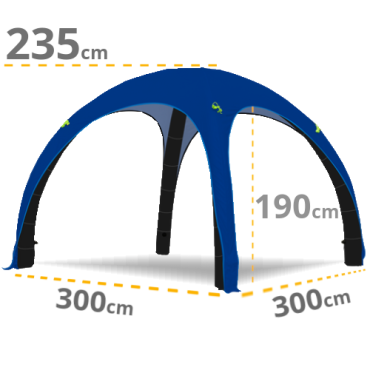 Promo-Partyzelt 3X3