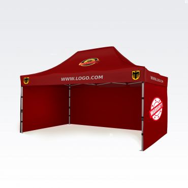 Pop-up-Zelt für Outdoor-Events und Werbeaktionen