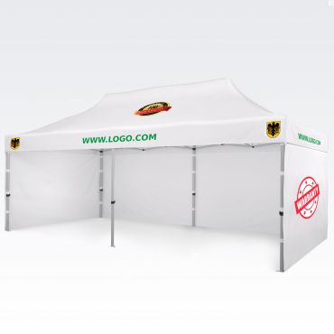 Pop-up-Zelt für Sportausstellungen